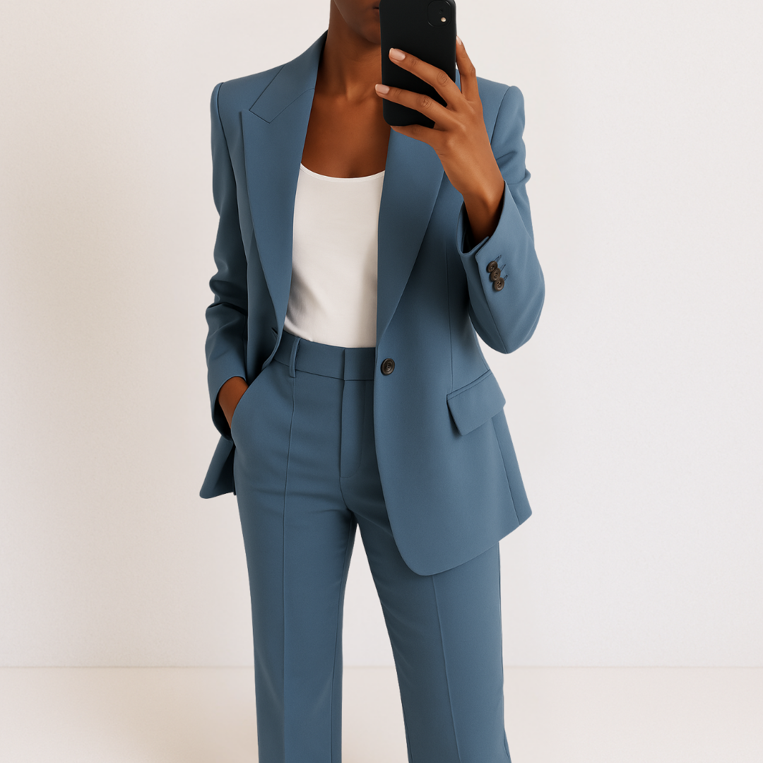 Elegant and Modern Two-piece Suit